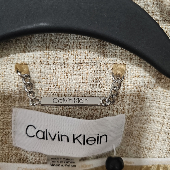 Calvin Klein Blazer Dressy Jacket Size 14 NWT - Picture 5 of 12